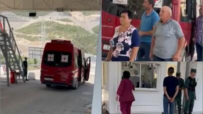 Ermənilər "Laçın" postundan sərbəst  keçirlər - VİDEO