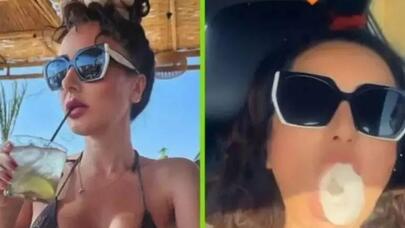 İyrənc hərəkət: Bu məşhur çeynədiyi saqqızı 30 minə satdı - FOTO