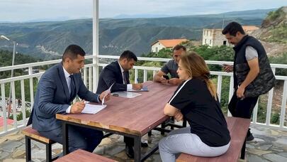 Laçına köçürülən ailələrlə görüş keçirildi