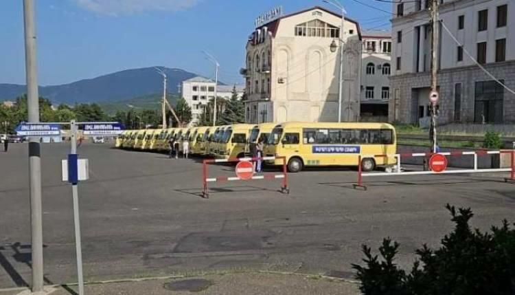 Separatçılar Laçın postuna hücuma hazırlaşır: avtobuslarla gələcəklər - FOTO
