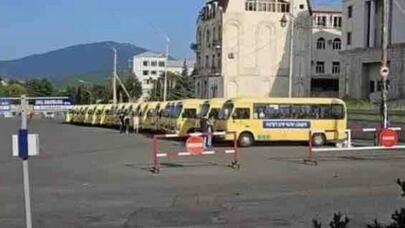 Xankəndidə hazırlanan 25 avtobusun SİRRİ: separatçılar bu yolla qaçacaq - VİDEO