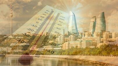 Hava ilə bağlı əhaliyə xəbərdarlıq - Günvurmadan qorunun - VİDEO