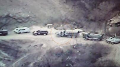 Qarabağdakı erməni separatçıları yenə silah daşıyır - Video