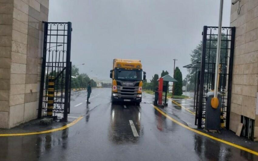 Xankəndidəki qanunsuz rejim humanitar yükün Ağdam-Xankəndi yolu ilə qəbuluna RAZILAŞDI