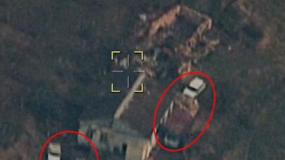 Ermənilər mülki maşınları döyüş mövqelərində yerləşdirir - Video