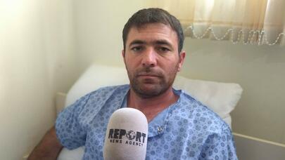 "Sürdüyüm traktoru ermənilər top mərmisi ilə atəşə tutdular"