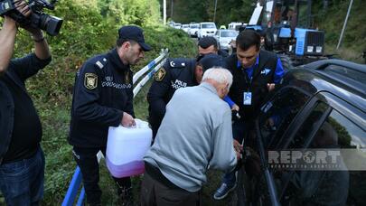 Erməniəsilli şəxs Azərbaycan polisinə təşəkkür etdi
