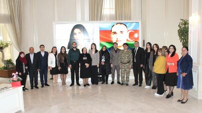 Gəncədə şəhidin həyat yoluna həsr olunmuş kitabın təqdimatı keçirilib