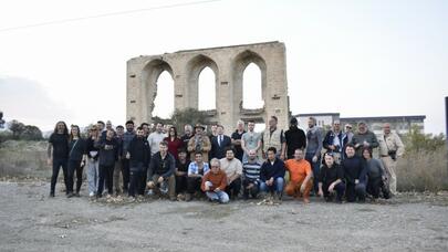 Beynəlxalq səyyahlar Ağdamın tarixi yerlərini ziyarət etdilər