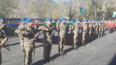 Laçında “Bayraq yürüşü” keçirilir - FOTO