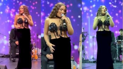 Tünzalə toya elə bir paltar geyindi ki... - VİDEO