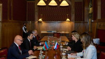 Azərbaycan və Rusiyanın mədəniyyət nazirləri görüşdü