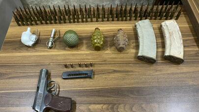 DİN əməkdaşları xeyli sayda silah-sursat aşkarladılar