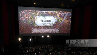 “Yada Daşı” sənədli filminin təqdimat mərasimi keçirildi - FOTO