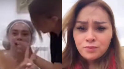 Üzünə körpə uşağın hüceyrələrini vurduran Xatirə: "Ağzınıza gələni yazanda..." -  VİDEO