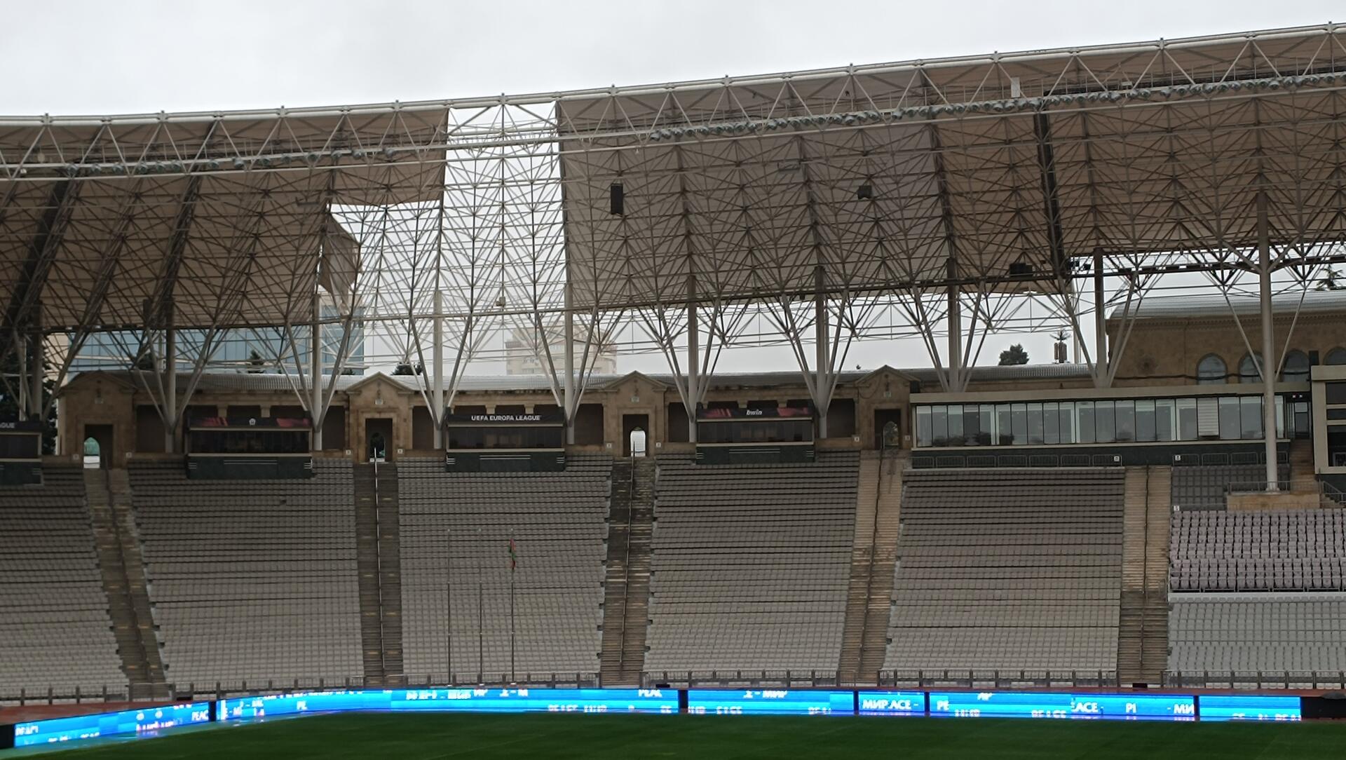"Qarabağ"ın oyunundan əvvəl Respublika stadionunun acınacaqlı durumu - FOTO