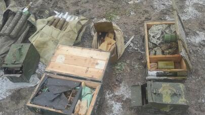 Xocavənddə qumbara və müxtəlif sursatlar aşkarlandı