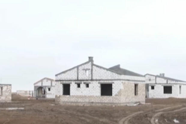 Qarabağda növbəti yaşayış məntəqəsi salınır - VİDEO