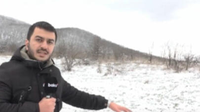 Xocalı sakinlərinin qətlə yetirildiyi yerdən GÖRÜNTÜLƏR - VİDEO