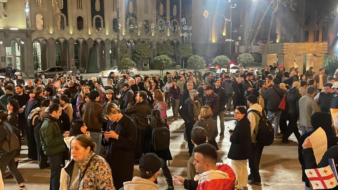 Bu qanuna görə Tbilisi QARIŞDI - FOTO