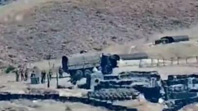 Ermənistan Azərbaycanla sərhədə yenə qoşun yığır - VİDEO