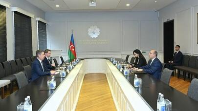 Emin Əmrullayev Rusiya səfiri ilə görüşdü - FOTO