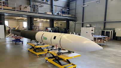 Kosmosa parafinlə işləyən ilk raket buraxıldı