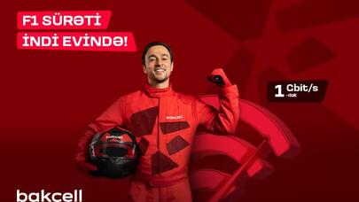 Bakcell “F1 Star” Azərbaycanda ən sürətli fiber internetini təqdim edir