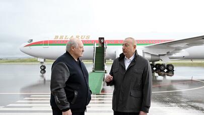 Lukaşenko Füzuliyə getdi - FOTO/YENİLƏNDİ