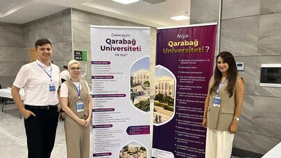 Qarabağ Universiteti sərgidə iştirak etdi: Ziyarətçilərə bu məlumatlar verildi