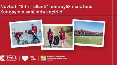 Növbəti “Sıfır Tullantı” həmrəylik marafonu Kür çayının sahilində keçirildi