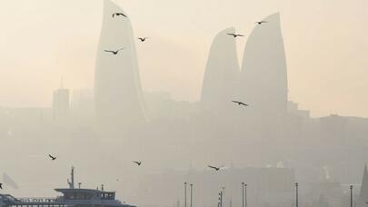 Bakıda tozun konsentrasiyasında nisbi azalma müşahidə edilir