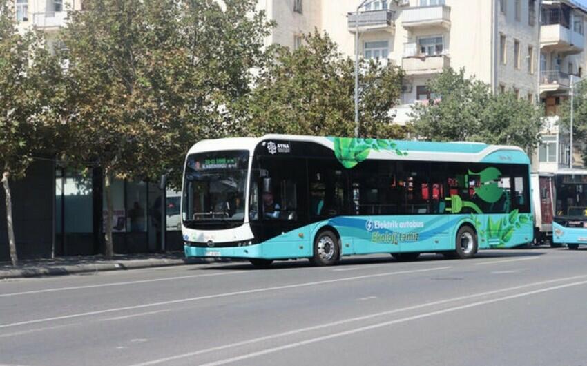 Bakıda bu tarixlərdə 350 elektrik avtobusu işləyəcək