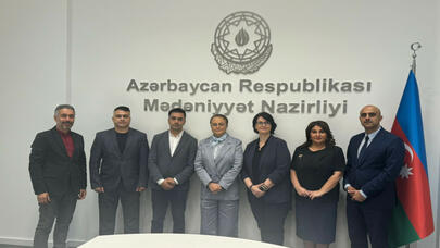 Mədəniyyət Nazirliyində türkiyəli kino təhsili mütəxəssisləri ilə görüş keçirildi