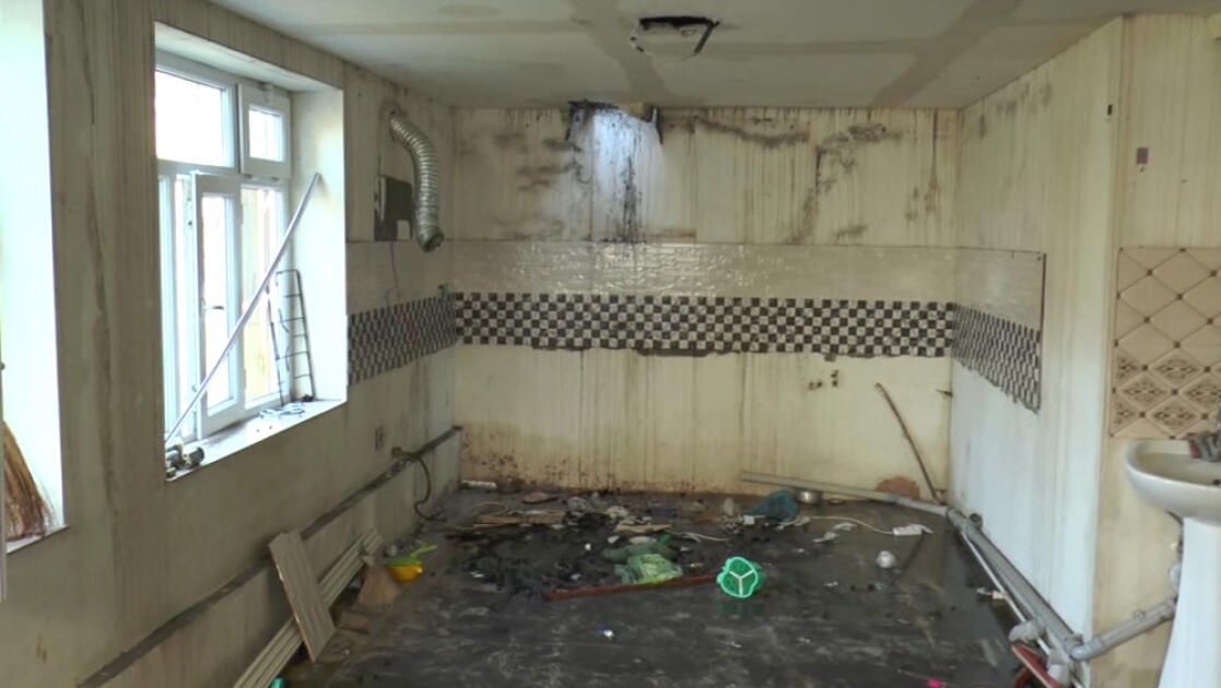 Zaqatalada ev yandı - FOTOLAR 2 Zaqatalada ev yandı - FOTOLAR