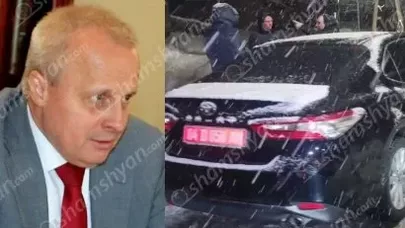 Rusiya səfiri İrəvanda avtomobil qəzasına düşdü