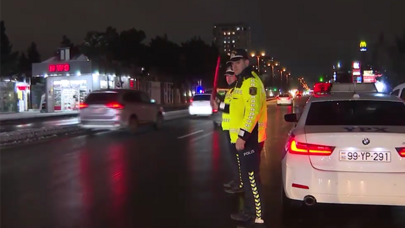 Sürücü və piyadaların təhlükəsizliyi üçün yollar qardan təmizləndi - VİDEO