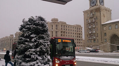 Bu gün avtobuslar bu saata kimi işləyəcək