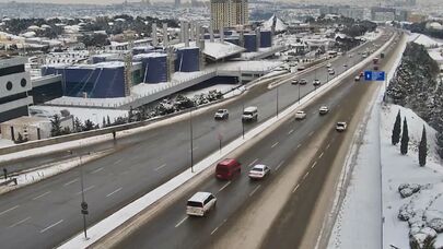 Yollarda vəziyyət necədir? - FOTO