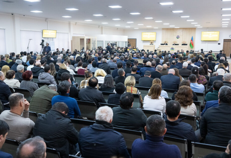 Harutyunyan və digərlərinin məhkəməsi davam etdirildi