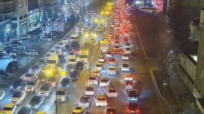 Bakının bu yollarında tıxac var - Siyahı