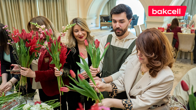 “Bakcell” xanım jurnalistləri 8 Mart münasibətilə təbrik etdi - FOTO