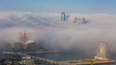 Dumanlı hava davam edir