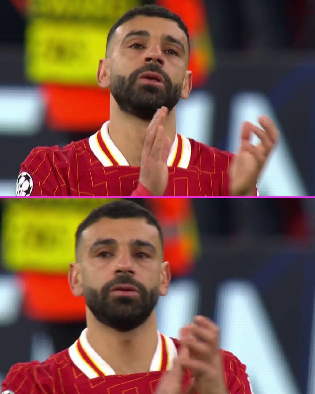 Salah göz yaşını saxlaya bilmədi - FOTO