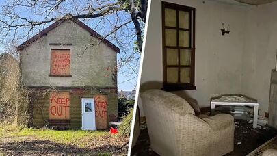 Dünyanın ən qorxunc evi satılır: Ürəklənib alan yoxdur - FOTOLAR 