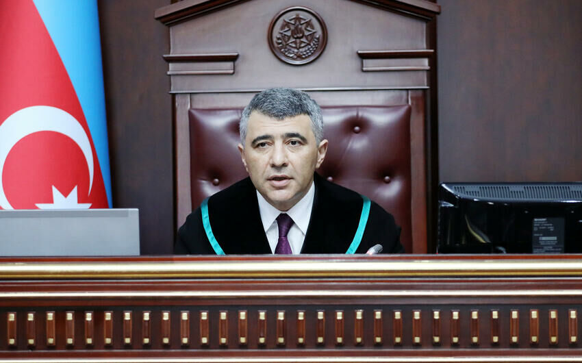 Ali Məhkəmə Plenumunun növbəti iclası keçirildi - Fotolar