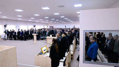 Ermənilərin yandırdıqları 39 günlük körpə ilə bağlı videomateriallar məhkəmədə nümayiş etdirildi