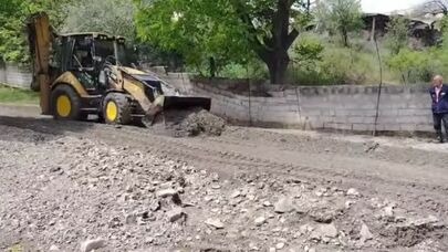 Naxçıvanda güclü yağışa görə yollar BAĞLANDI