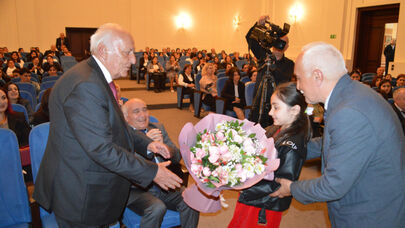 Balakəndə Yaqub Mahmudovun elmi fəaliyyəti ilə bağlı konfrans keçirildi - FOTO