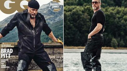 61 yaşlı Bred Pittdən heyranedici FOTOSESSİYA